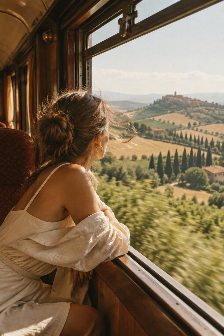 The long way through Tuscany
